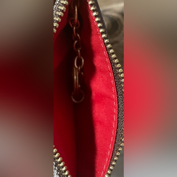 Coach Signature Jacquard Mini Skinny ID Case with Box - Picture 7 of 7